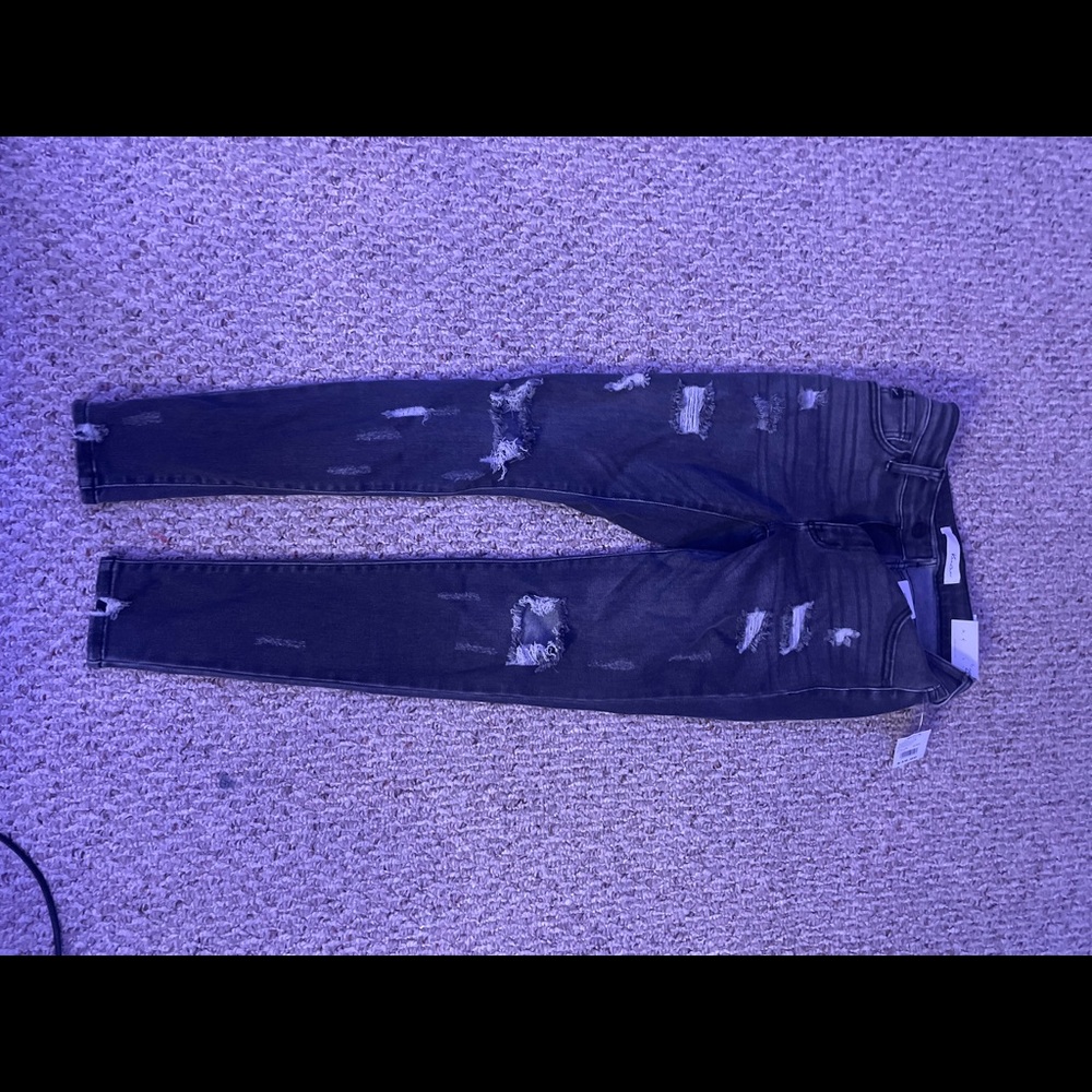 Black kancan jeans